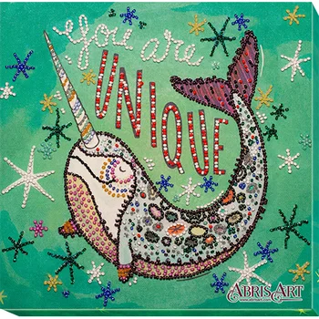 

Amb-053 set-MIDI for embroidery with beads 'unique... '20*20 cm