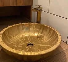 Basin Tap Faucet Mixer Black/antique Amibronz Hot-Cold 8882S