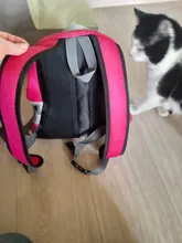 Al aire libre viajes de mascotas de doble bolsa de hombro portátil de viaje mochila al aire libre bolsa de transporte perro mascota frente perro bolsa de malla de mochila de la cabeza