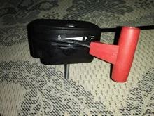 Palanca de estrangulación de aleación de 142cm y 56 pulgadas, cortacésped, interruptor de Cable de acelerador, Kit de manija de Control para cortacésped, herramientas de jardín