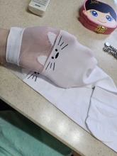 Calcetines blancos hasta la rodilla de algodón para niñas, calcetines largos de dibujos animados, estrella, corazón, de Rayas Diseño, Princesa, 2 a 12 T