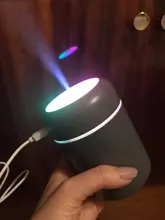 Humidificador de aire con USB, taza colorida, minidifusor de Aroma de agua, luz LED, máquina de niebla ultrasónica, nebulizador de Aroma para coche