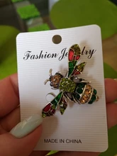 Goat-Brooch Frog Bee-Broche-Pin Gift-Color Butterfly Friend Women Party Antique Animal