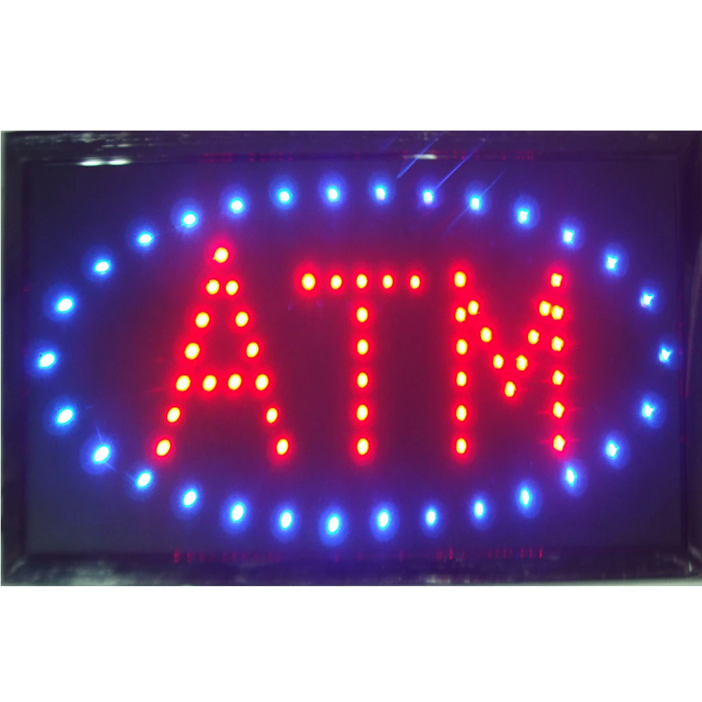 TableTop King ATM10L ATM LED Sign with Border TableTop King ATM10L ATM LED Sign with Border