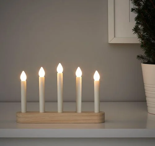 נר מנורת Strala מנורת צל, לבן, 15 Cm, תאורת חג המולד, איקאה מקורי, חדש 2020  טורקיה מהיר חינם|חרוזי תאורה| - AliExpress