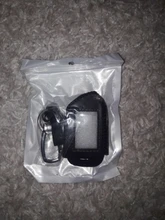 Funda de cuero para llaves de 2 vías, nuevo estilo, sistema de alarma para coche, de seguridad en dos sentidos, versión rusa