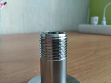 Tainless Adapter Ferrule Tri Clamp Sanitary DN15-DN50 1-1/2-Pipe-Fitting Threaded Steel