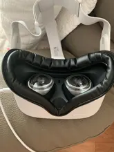 Cubierta de PU para máscara de ojos, reemplazo de carcasa, almohadilla de cojín, accesorios para gafas de realidad Virtual Oculus Quest 2 VR