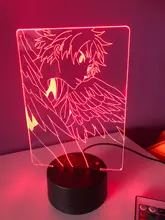 Led-Night-Light Table-Lamp Hinata-Figure Manga Gadget Bedroom-Decor Acrylic Anime Haikyuu