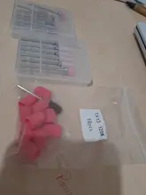 Juego de fresas para manicura, accesorios para máquina de manicura, 6 uds.