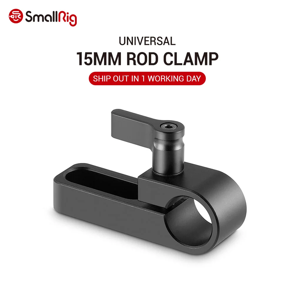 Одиночный зажим для стержня SmallRig 15 мм с длинным отверстием на