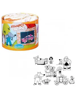 

STAMPS FOAM AND RUBBER STAMPOMINOS ALADINE TALES