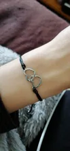 2 unids/set corazón Árbol de la vida encanto pulseras uno para ti, uno para mí cadena negra trenzado pulsera de pareja para hombres mujeres Tarjeta de deseos