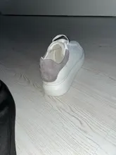 Zapatos de piel auténtica de alta calidad para mujer, zapatillas de plataforma aumentadas de fondo grueso de tendencia coreana para parejas