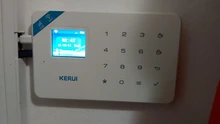 KERUI-sistema de alarma de seguridad para el hogar Detector de movimiento, Control de fuego, Detector de humo, alarma, pantalla con WIFI, GSM, TFT, 1,7 pulgadas, W18