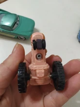 Disney Pixar Cars 3-Rayo McQueen Mater Pision Cup Mater 1:55, juguete de coche de aleación de Metal fundido a presión, regalo de cumpleaños para niños