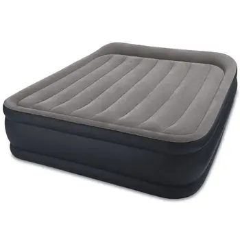 

Mattress bed Queen deluxe pillow rest raised 152 х203х42см with built-in pump 220 V Intex and 64136