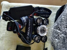 Led Headlamp Torch Flashlight Zoom Rechargeable