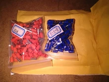 Block-Cord Terminal End-Wire-Connector Electrical-Crimp-Terminator Insulated-Ferrules