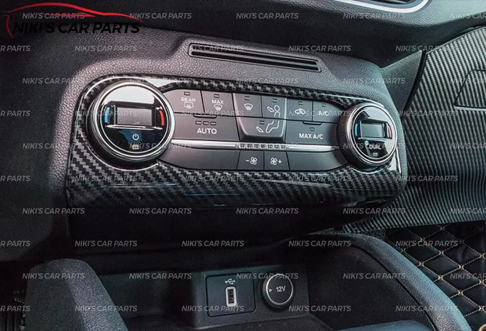 Рамка блока управления воздухом для Ford Focus-ABS пластик 1 комплект/1 шт формовочные украшения автомобиля Стайлинг