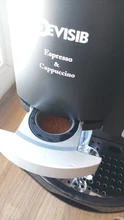 Espresso-Maker Grinder Coffee-Machine Milk-Steamer Cappuccino DEVISIB Automatic Americano