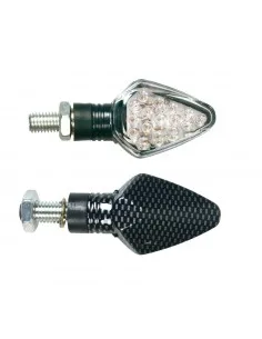

Flashing LED CARBON model PENTA 12V approvals E