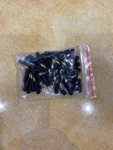 Flotadores de pesca de goma con cabeza de cobre, asiento de boya de rotación, flotador de pesca Led, accesorios de pesca, 50 Uds.