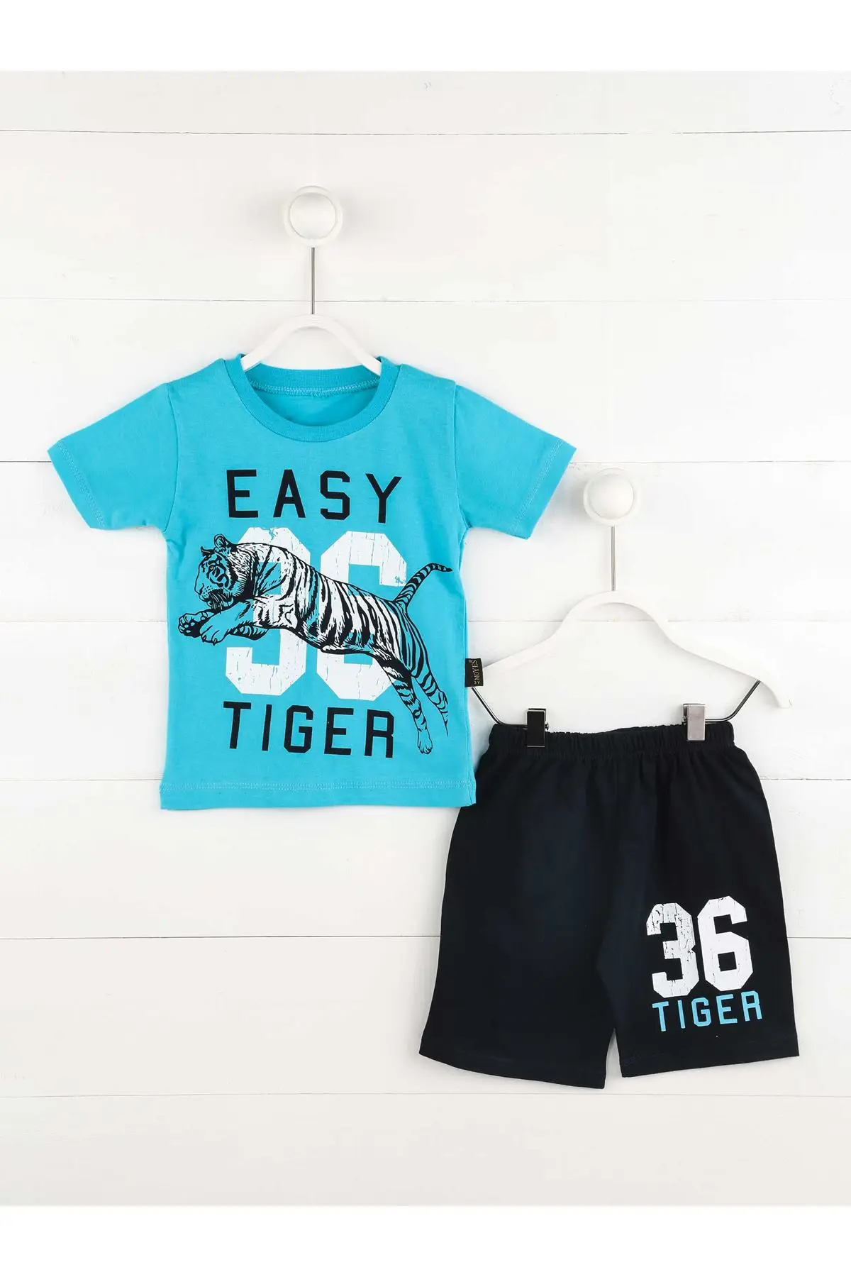 

2020 New Summer Baby Boys Fashion Print Letter Suit Children's Casual Small printed Cotton Sets Children's Clothing