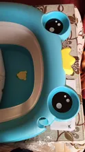 Bañera de bebé brillante, bañera de seguridad para recién nacidos, 0-3 años, plegable