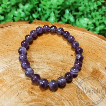 

Amethyst bracelet, 8mm