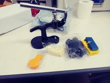 16 Uds herramienta de prensa de reloj con pilas para reloj Kit de herramientas de repuesto y troqueles de ajuste para reloj herramienta de retirada de Parte posterior reparación y Batte más cercano