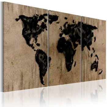 

Table-world map ink-120x60