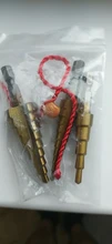 La broca de taladro paso 3-13/3-12/4-12/4-20/4-22 HSS titanio acero taladro para Metal carpintería de paso cono de herramientas de corte de taladro para agujeros poco