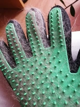 PROSTORMER-Guante de aseo para mascotas, guante de silicona con cepillo de pelo para perros, gatos y otros animales