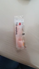 3M-tapones para los oídos de espuma tipo bala, 1100, antiruido, para dormir, naranja