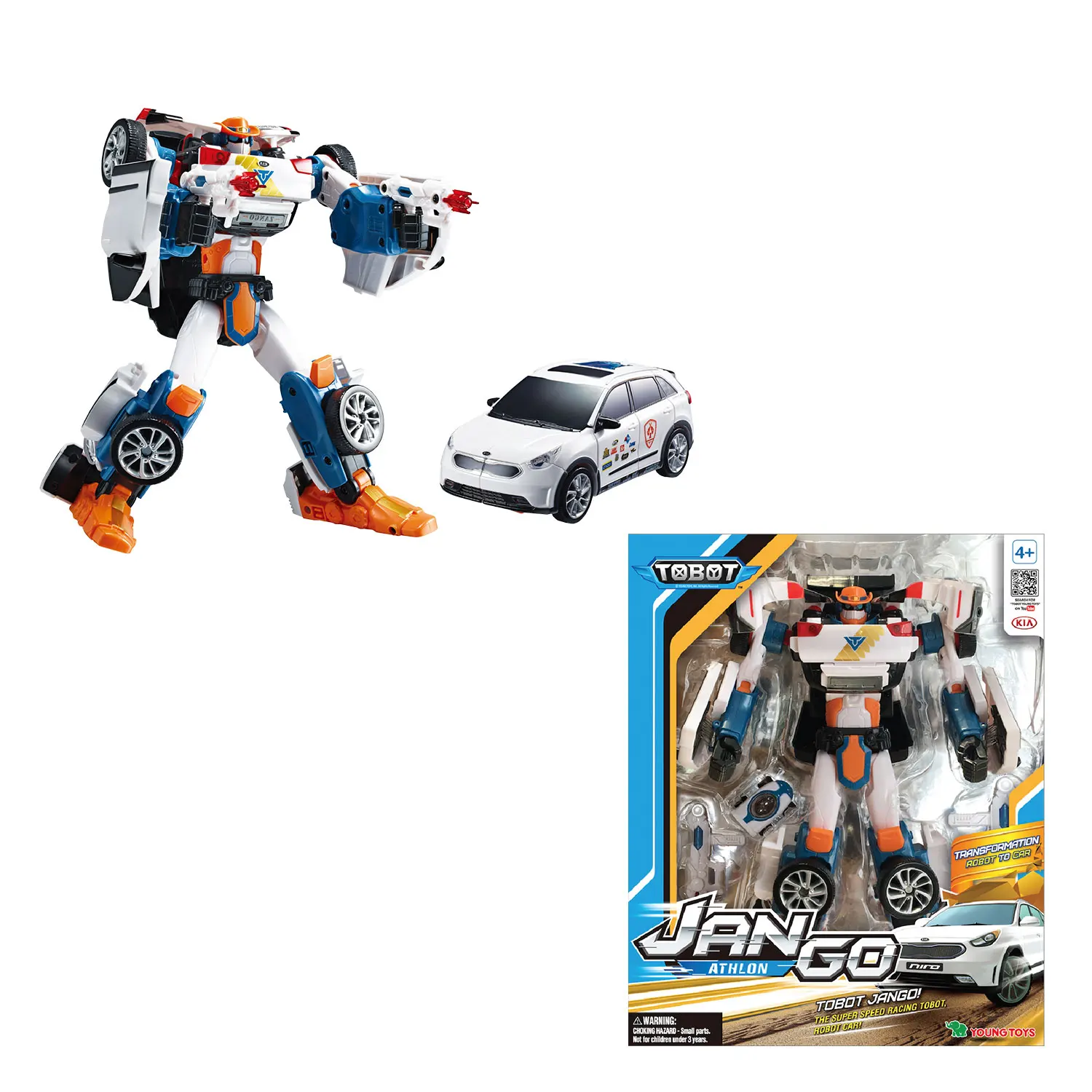 Трансформер ТОБОТ Tobot Атлон Джанго S3 мини ATHLON JANGO TOBOT JANGO|Игровые фигурки и