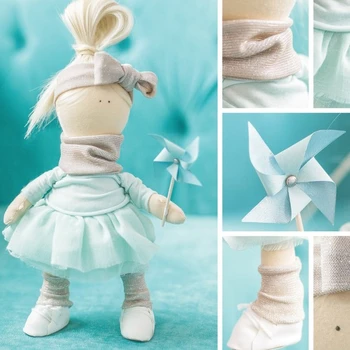 

Set for sewing textile doll Art Pattern 3548658 Interior doll "Вилу"