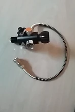 Refill-Adapter Charging-Valve Air-Filling-Station M18x1.5 400bar with 6000psi-Gauge 50cm