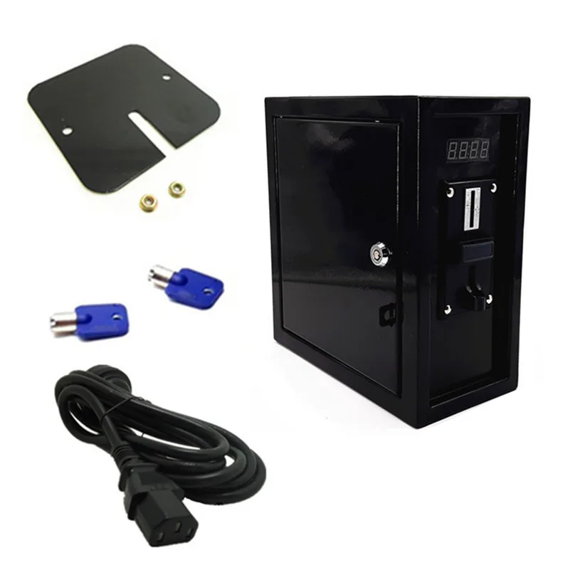 Coin Operated Timer Box Time Control Board Power Supply Box With Counter  Multi Coin Acceptor For Washing Machine, Massage Chair - Replacement Parts  - AliExpress