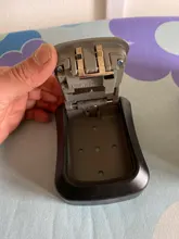 Cerradura de seguridad para puerta con contraseña de combinación de 4 dígitos, caja fuerte de aleación de Zinc para guardar llaves, caja secreta