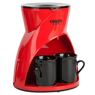 

Coffee machine Delta Lux dl-8131 Red