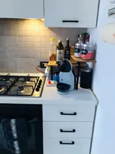 Tiradores para mobiliario, pomos, manijas de cocina, cajón, armario, color negro