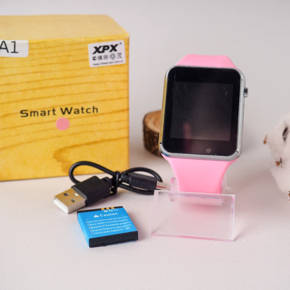 Часы UWatch A1 (Розовый)|Смарт-часы| |