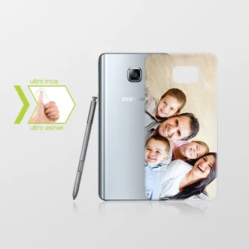 

Personalized Custom Samsung Galaxy Note 5 Slim Transparent Silicone Phone Cover