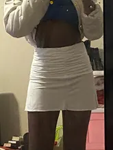 Minifalda de los 90 para mujer, ropa de playa a la moda Y2K, accesorio blanco, faldas plisadas Harajuku, de cintura alta, para verano