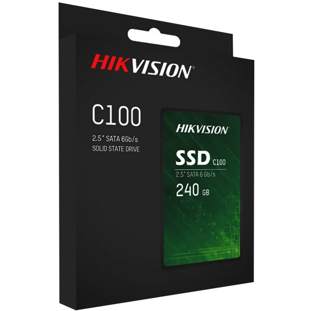 Hikvision SSD Disk 240 GB, SATA 3 HS-SSD-C100 / 240G Hard Drive, Desktop,  Computer, Laptop