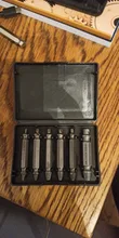 Juego de brocas para extraer tornillos dañados, herramientas de demolición, Extractor de tornillos pelados, fácil de quitar, 6 uds.