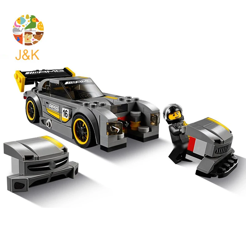 

75877 209Pcs Technic Series The AMG GT3 Racing Car Model Building Blocks Bricks Education Toys Gift 10779