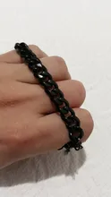 Pulsera de cadena cubana para hombre y mujer, brazalete clásico de acero inoxidable, 3/5/7mm de ancho, regalo de joyería, nueva moda, 2020