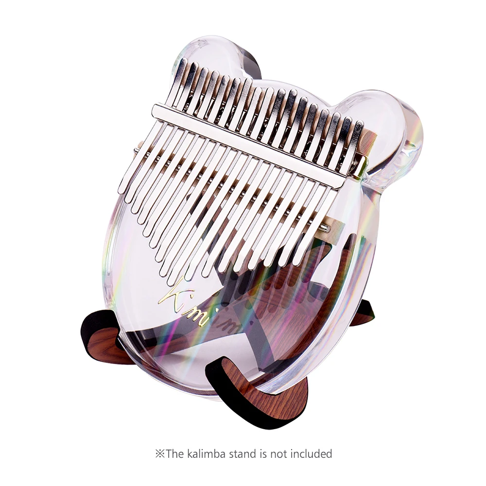 Простая сборка Kalimba ручная работа набор сделай сам деревянный палец пианино для